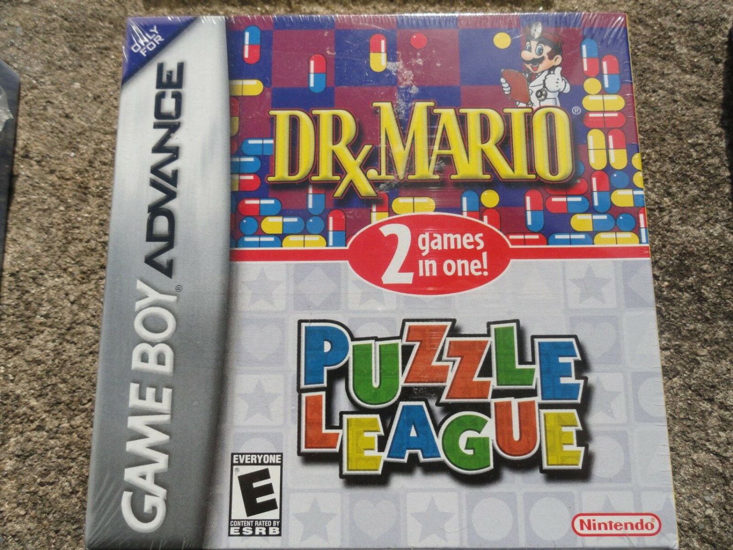 Dr. Mario & Puzzle League (Nintendo Game Boy Advance, 2005) NEW SEALED
