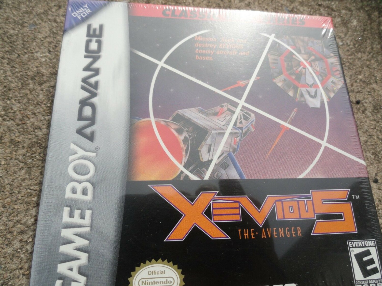 Xevious Classic NES Series (Nintendo Game Boy Advance, 2004) NEW SEALED