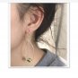 Gold Plated Teardrop Hoops