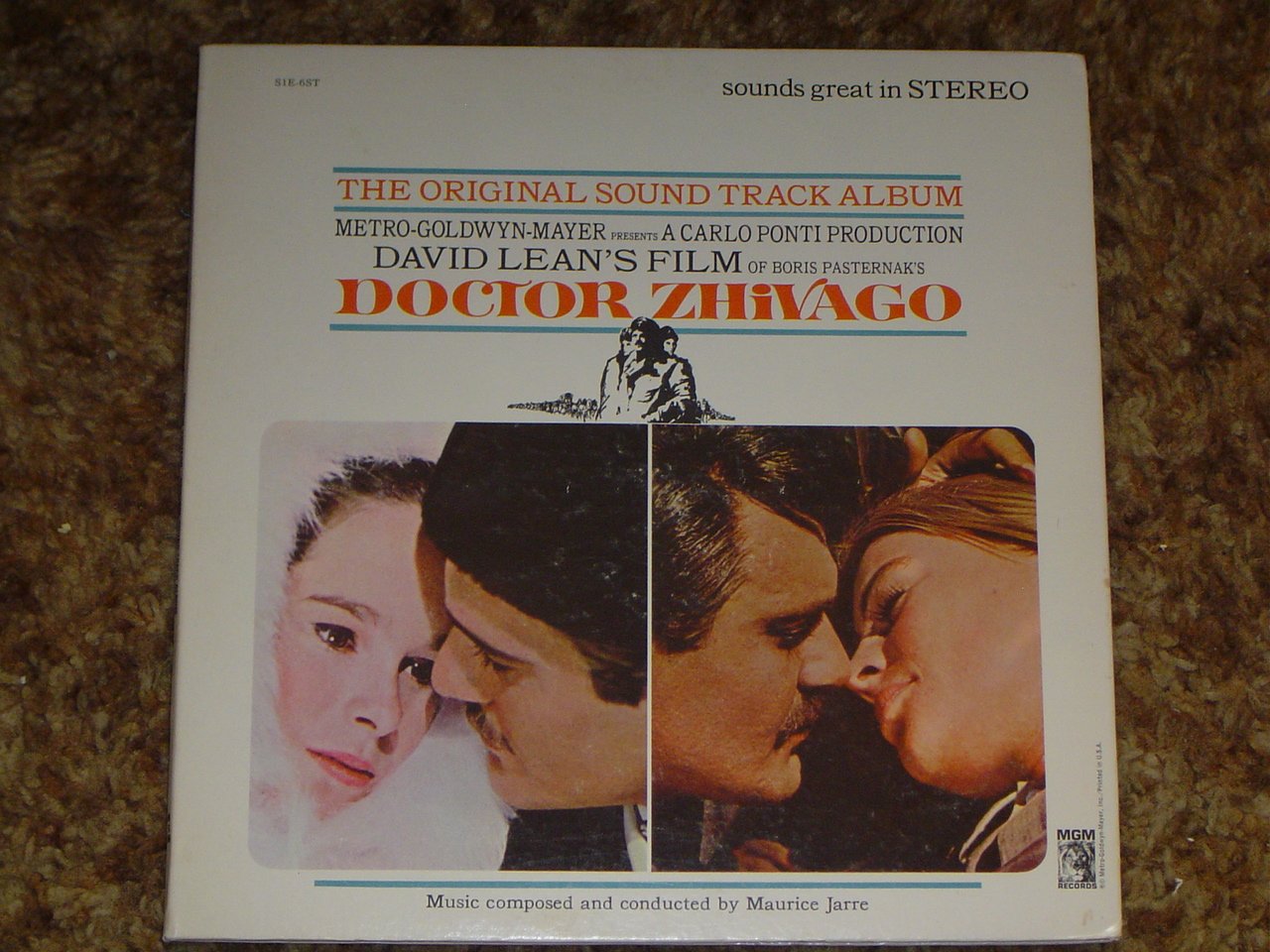 Maurice Jarre Soundtrack From Doctor Zhivago 66 Nice Vinyl