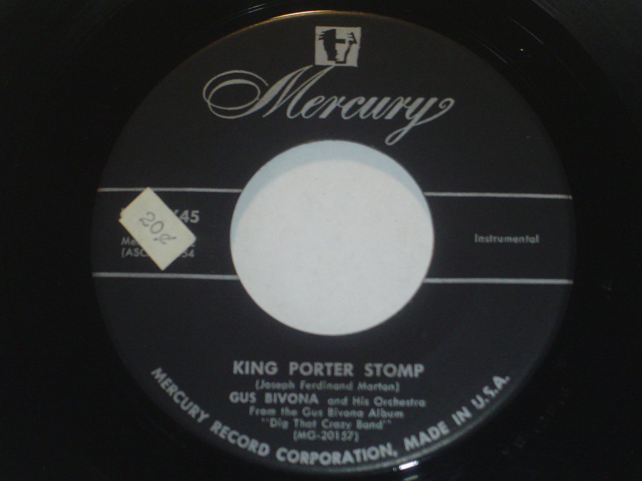 Gus Bivona King Porter Stomp Clarinet Parmegian