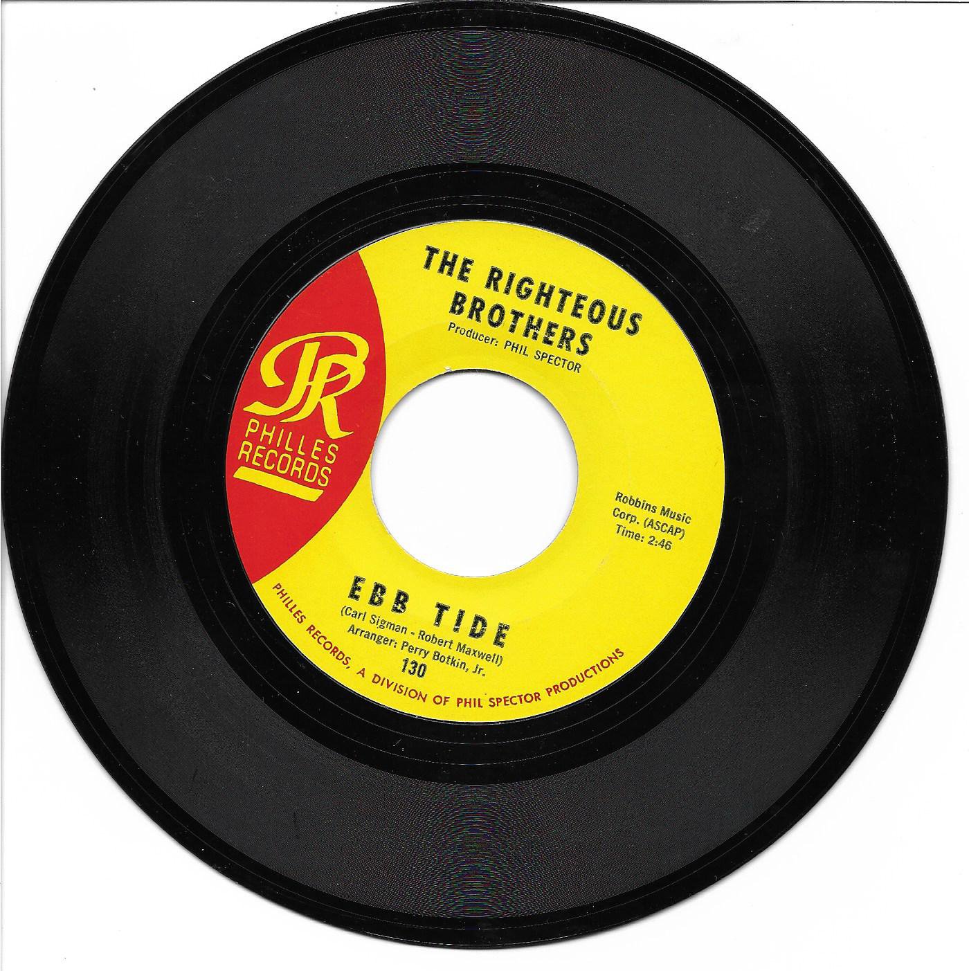 Righteous Brothers: "Ebb Tide" / "For Sentimental Reasons" - '65 hit - Nr Mint!