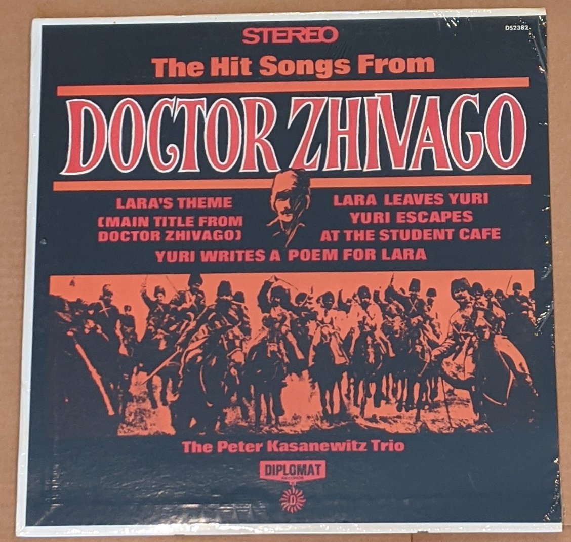 Peter Kasanewitz Trio: "Hit Songs from Doctor Zhivago" - '68 LP - Sealed!