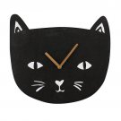 Black Cat Wall Clock - 01