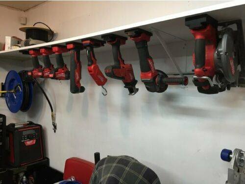 10 Pack Milwaukee M18 Battery Slot Tool Mount