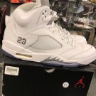 Air Jordan 5 White Metallic 2015