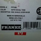 Franke FFP1080 Logik 11 1/4" Single Hole Pullout Kitchen Faucet in Satin Nickel Franke FFP1080 Logik 11 1/4" Single Hole Pullout Kitchen Faucet in Satin Nickel