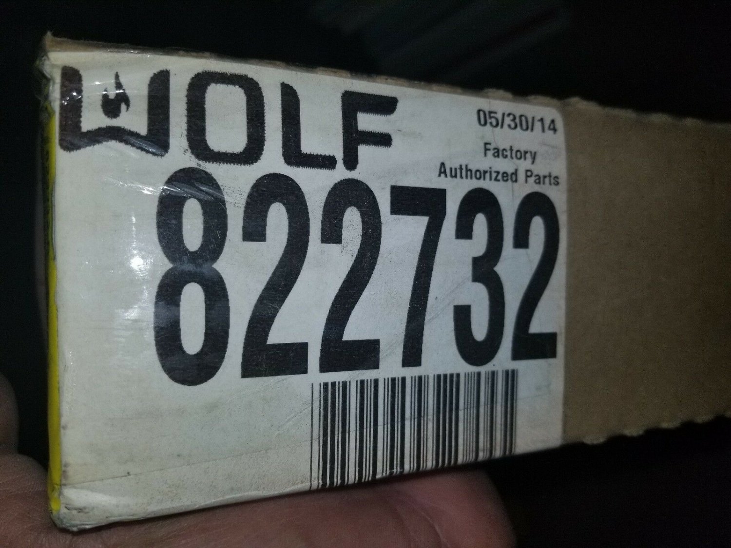 Wolf  822732 Transitional Stainless Steel Tube Handle Kit