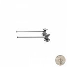 Brasstech 498/15S SATIN Nickel Lavatory Supply Kit, 1/2" Compression Brasstech 498/15S SATIN Nickel Lavatory Supply Kit, 1/2" Compression