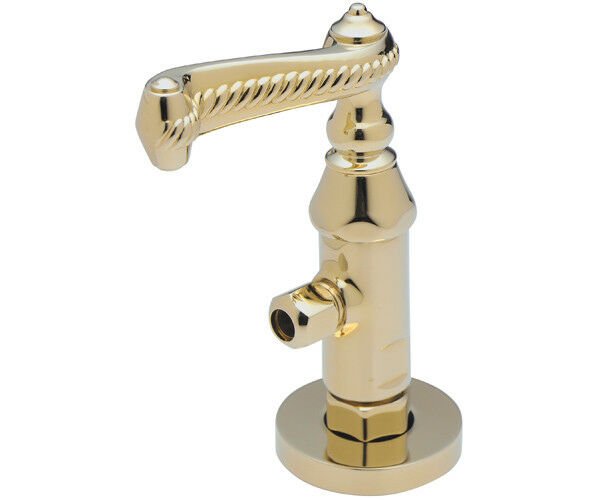 California Faucets 9001-62-WCO  Deluxe Angle Stop With Flange And Decorative Han