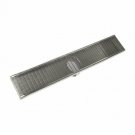 Infinity Drain FXAS 12548 SS Fixed Length 48" Complete Kit Wedge Wire Grate Sati Infinity Drain FXAS 12548 SS Fixed Length 48" Complete Kit Wedge Wire Grate Sati