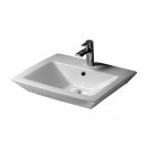 Barclay 4-372WH Opulence 23" Above-Counter Single Basin Bathroom Sink Barclay 4-372WH Opulence 23" Above-Counter Single Basin Bathroom Sink