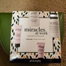 New in Box Philosphy Miracles at work Gift set with cosmetic bag New in Box Philosphy Miracles at work Gift set with cosmetic bag