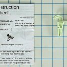 12001771 OEM Maytag Whirlpool/Admiral Refrigerator Shelf Support WP61005050