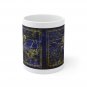 Capricorn Mug, Aquarius Mug, Astrology Mug, Zodiac Mug, Celestial, C
