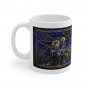 Capricorn Mug, Aquarius Mug, Astrology Mug, Zodiac Mug, Celestial, C