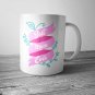 Best Mom Ever Mug Mothers Day Coffee Mug Greatest Mom Mug Pink Banner