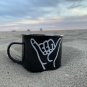 Speckled shaka metal mug I hang lose mug I camping cup I right on I