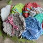 Multi color crochet cotton coasters Mug Rugs Fancy Wine Coasters