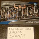 Stephen Curry 2018-19 Prizm Get Hyped! Insert Basketball Card
