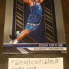Josh Okogie 2018-19 Prizm Rookie Basketball Card