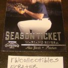 Mariano Rivera 2011 Playoff Contenders Season Ticket Insert Baseball Card