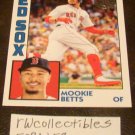 Mookie Betts 2019 Topps 1984 Anniversary Insert Baseball Card