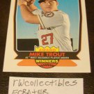 Mike Trout 2016 Topps Heritage Award Winners Insert Baseball Card