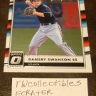 Dansby Swanson 2016 Donruss Optic Rookie Baseball Card