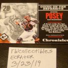 Buster Posey 2017 Panini Chronicles Baseball Card