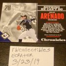 Nolan Arenado 2017 Panini Chronicles Baseball Card