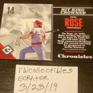 Pete Rose 2017 Panini Chronicles Baseball Card