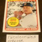 Mookie Betts 2018 Topps Heritage The Topps News Baseball Card