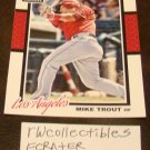 Mike Trout 2014 Donruss Baseball Card # 301