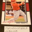 Mike Trout 2014 Donruss Baseball Card # 112