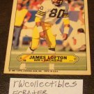 James Lofton 1983 Topps Sticker Insert Football Card