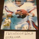 John Elway 1994 Fleer League Leader Insert Football Card Denver Broncos