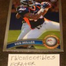 Von Miller 2010 Topps Chrome Rookie Football Card Denver Broncos