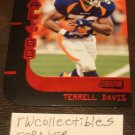 Terrell Davis 2000 Stadium Club Goal To Go Insert Football Card