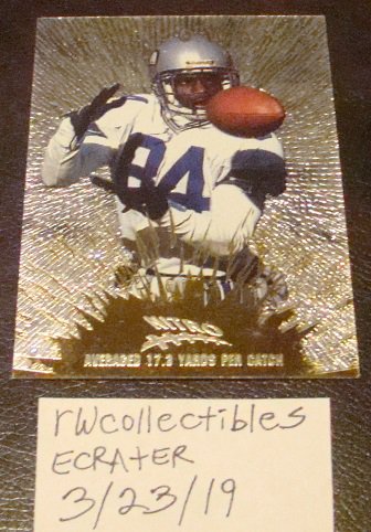 Joey Galloway 1997 Edge Nitro Parallel Football Card