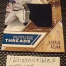 Ronald Acuna 2017 Elite Future threads Relic Card Serial # 11/99