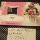 Jameis Winston 2015 Topps Inception Rookie Patch Card Serial # 55/75