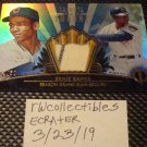 Ernie Banks 2014 Topps Tribute TOT Relic Baseball Card Serial # 9/50