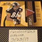 Hines Ward 2000 Absolute L&L Ball Piece Relic Football Card Serial # 162/175