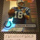 Peyton Manning 2003 Topps Hobby Masters Insert Football Card
