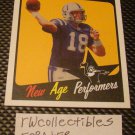 Peyton Manning 2005 Topps Heritage New Age Performers Insert Card