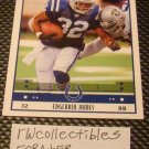 Edgerrin James 2005 Score Revolution Parallel Football Card Serial # 189/199