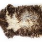 Aydin Sheepskin Pelt Handmade Natural Soft Wool Beige Brown 2'0"x3'0" #481