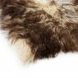 Aydin Sheepskin Pelt Handmade Natural Soft Wool Beige Brown 2'0"x3'0" #481