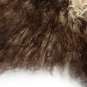 Aydin Sheepskin Pelt Handmade Natural Soft Wool Beige Brown 2'0"x3'0" #481